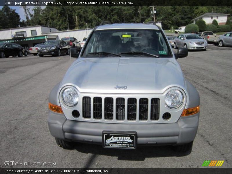 Bright Silver Metallic / Medium Slate Gray 2005 Jeep Liberty CRD Sport 4x4