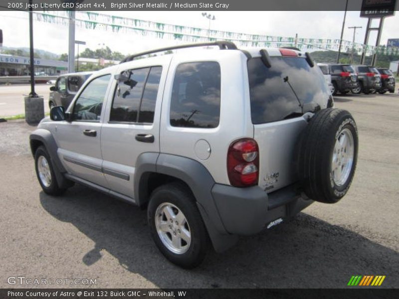 Bright Silver Metallic / Medium Slate Gray 2005 Jeep Liberty CRD Sport 4x4