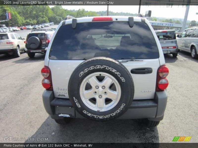 Bright Silver Metallic / Medium Slate Gray 2005 Jeep Liberty CRD Sport 4x4