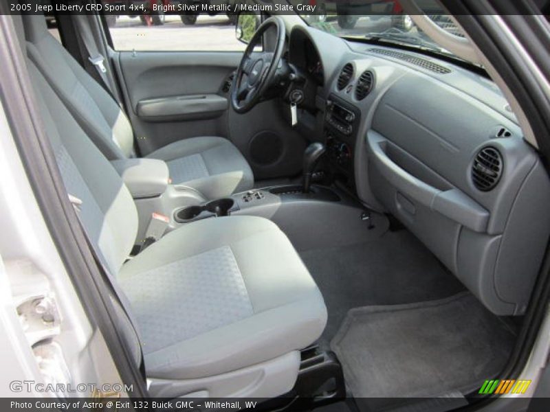 Bright Silver Metallic / Medium Slate Gray 2005 Jeep Liberty CRD Sport 4x4
