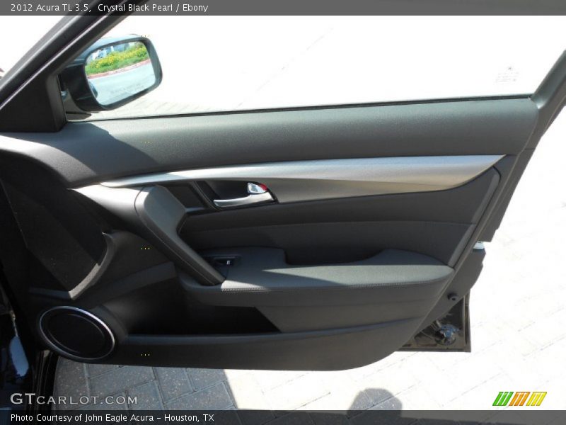 Crystal Black Pearl / Ebony 2012 Acura TL 3.5