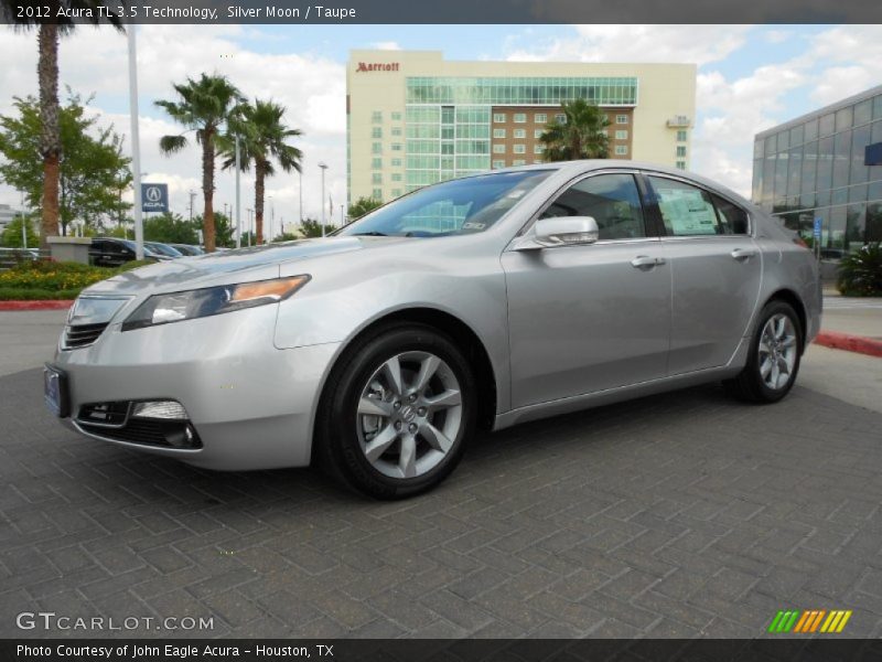 Silver Moon / Taupe 2012 Acura TL 3.5 Technology
