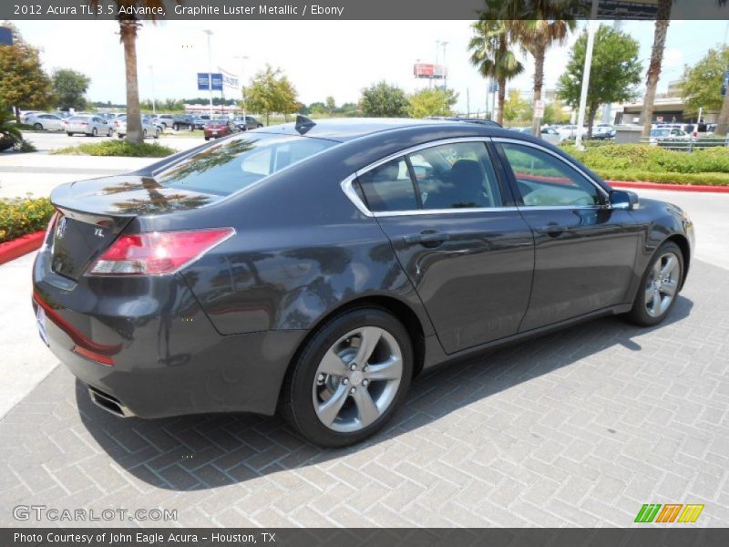 Graphite Luster Metallic / Ebony 2012 Acura TL 3.5 Advance
