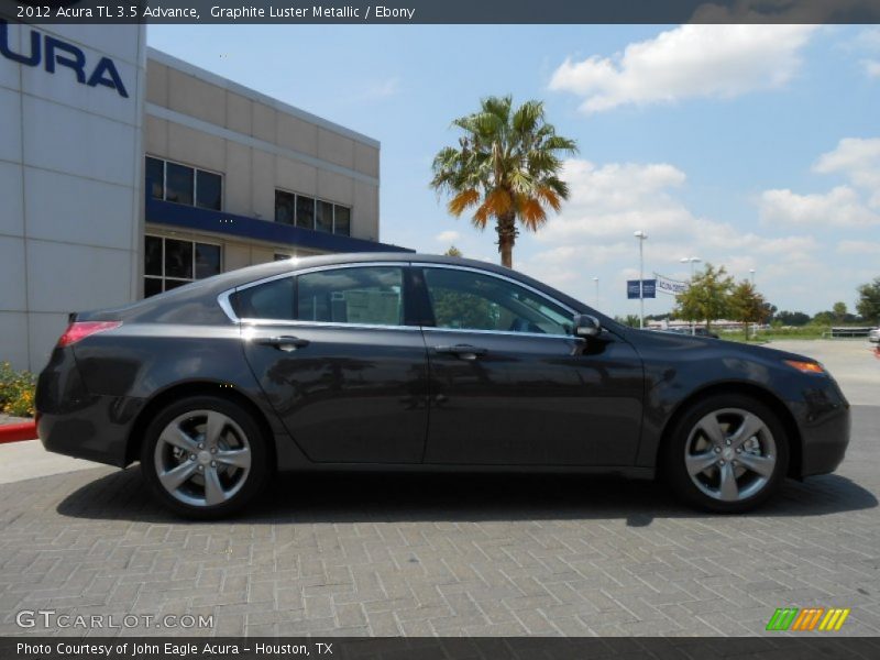 Graphite Luster Metallic / Ebony 2012 Acura TL 3.5 Advance