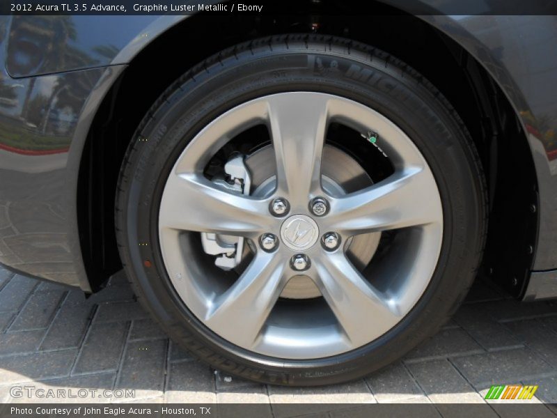 Graphite Luster Metallic / Ebony 2012 Acura TL 3.5 Advance