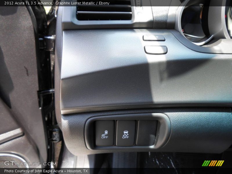 Graphite Luster Metallic / Ebony 2012 Acura TL 3.5 Advance