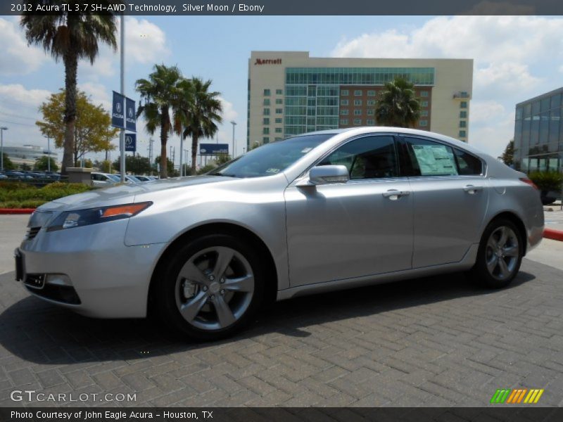 Silver Moon / Ebony 2012 Acura TL 3.7 SH-AWD Technology