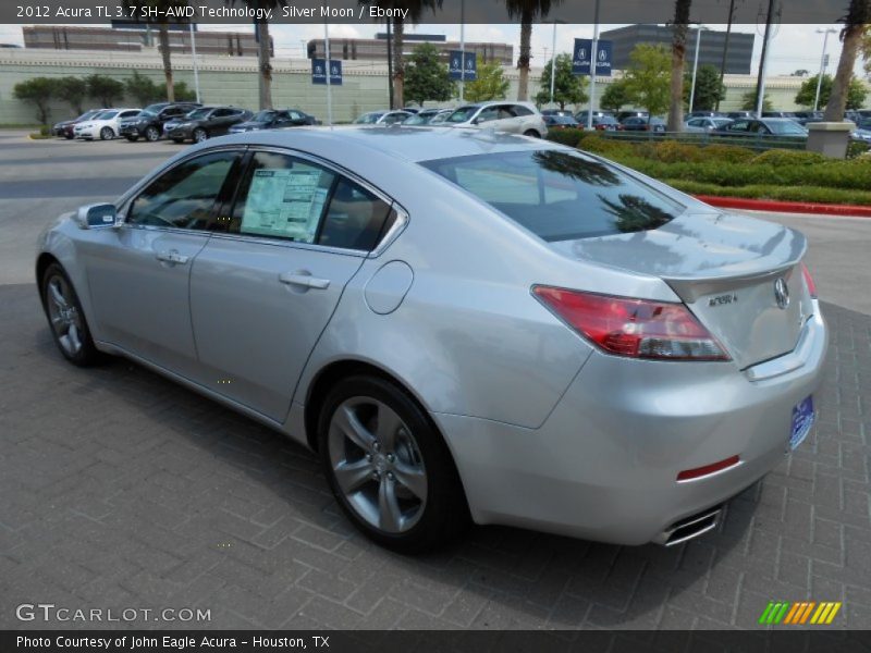 Silver Moon / Ebony 2012 Acura TL 3.7 SH-AWD Technology