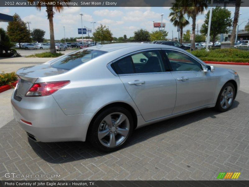Silver Moon / Ebony 2012 Acura TL 3.7 SH-AWD Technology