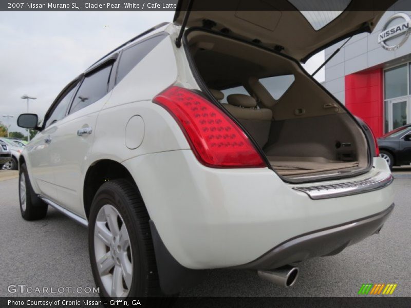 Glacier Pearl White / Cafe Latte 2007 Nissan Murano SL