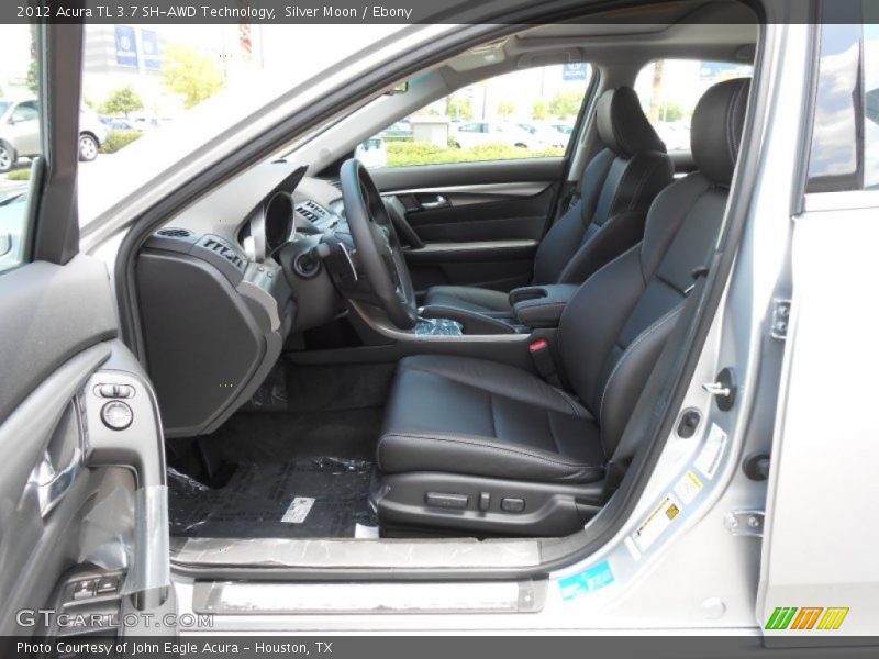 Silver Moon / Ebony 2012 Acura TL 3.7 SH-AWD Technology