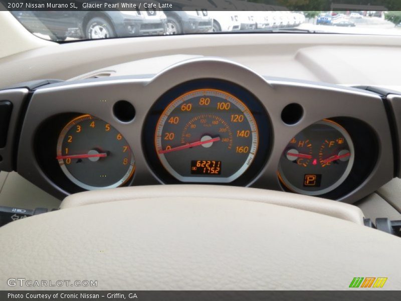 Glacier Pearl White / Cafe Latte 2007 Nissan Murano SL