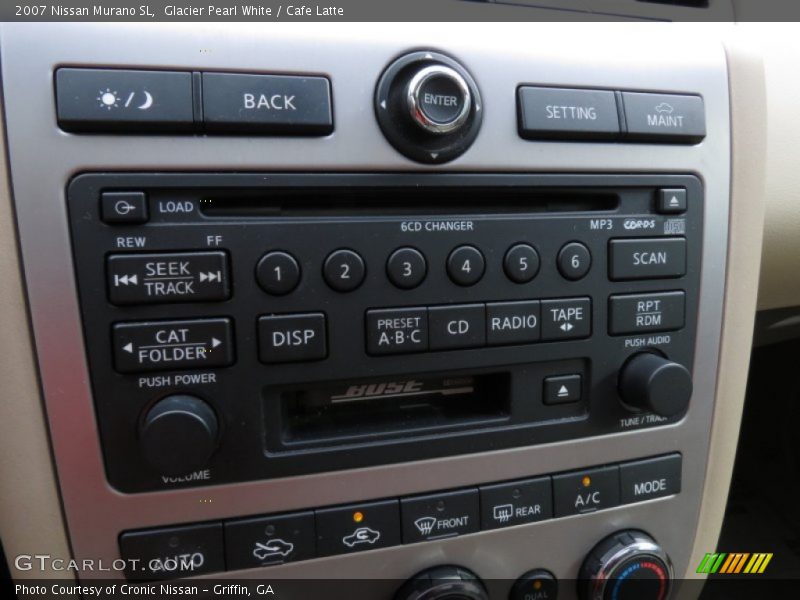 Glacier Pearl White / Cafe Latte 2007 Nissan Murano SL