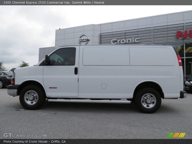 Summit White / Neutral 2005 Chevrolet Express 2500 Commercial Van