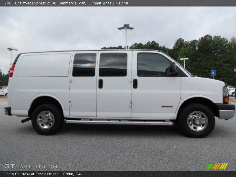 Summit White / Neutral 2005 Chevrolet Express 2500 Commercial Van
