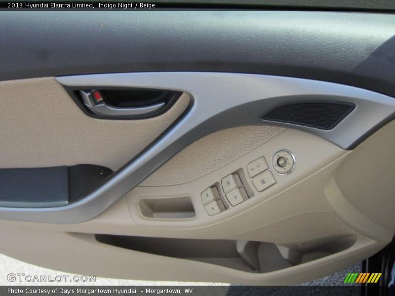 Indigo Night / Beige 2013 Hyundai Elantra Limited