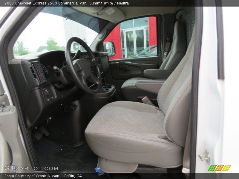 Summit White / Neutral 2005 Chevrolet Express 2500 Commercial Van