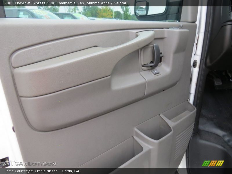 Summit White / Neutral 2005 Chevrolet Express 2500 Commercial Van