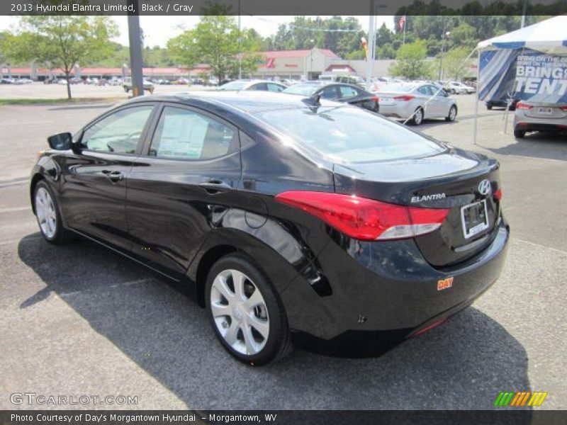 Black / Gray 2013 Hyundai Elantra Limited
