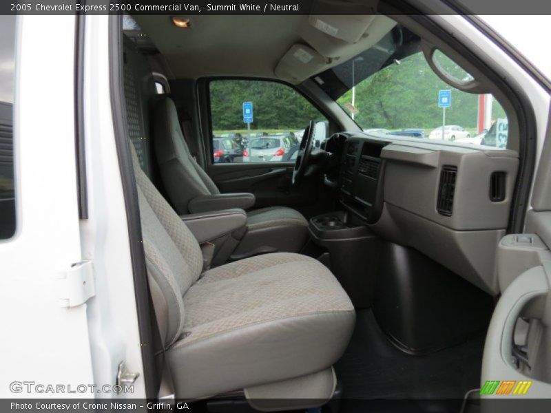 Summit White / Neutral 2005 Chevrolet Express 2500 Commercial Van
