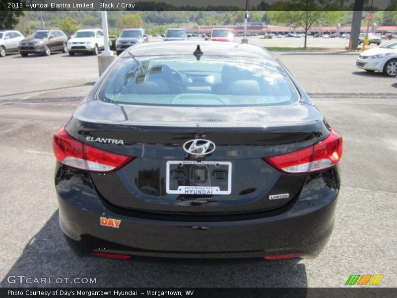 Black / Gray 2013 Hyundai Elantra Limited