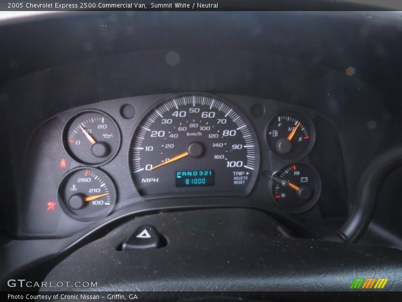 Summit White / Neutral 2005 Chevrolet Express 2500 Commercial Van