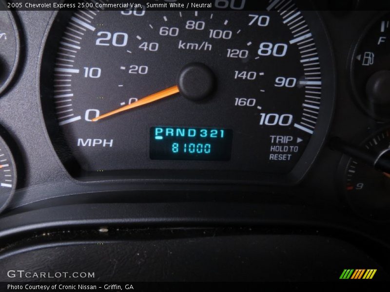 Summit White / Neutral 2005 Chevrolet Express 2500 Commercial Van