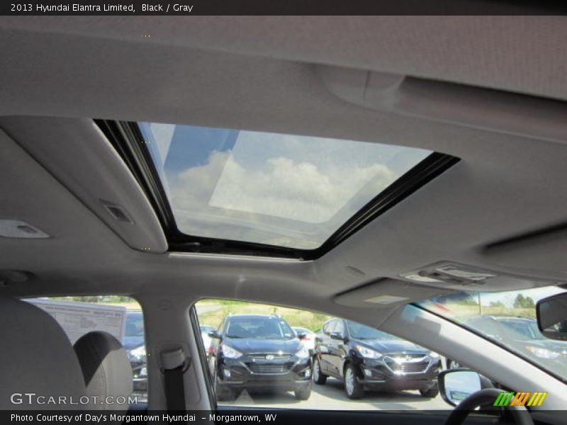 Black / Gray 2013 Hyundai Elantra Limited