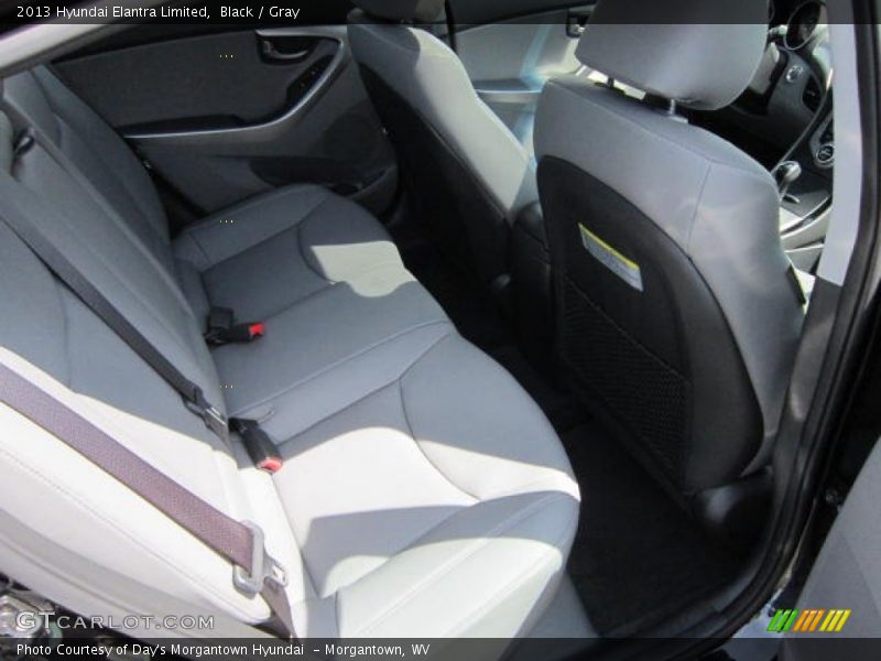 Black / Gray 2013 Hyundai Elantra Limited