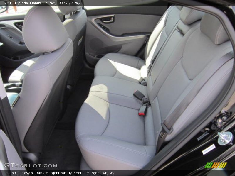 Black / Gray 2013 Hyundai Elantra Limited