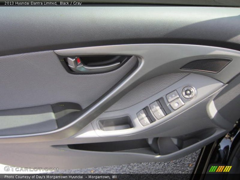 Black / Gray 2013 Hyundai Elantra Limited