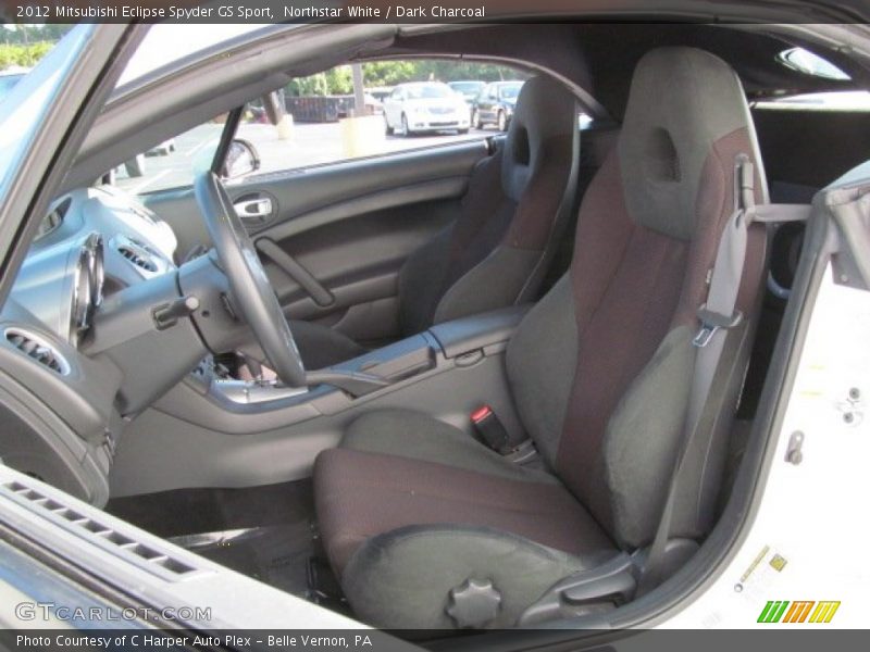 Front Seat of 2012 Eclipse Spyder GS Sport