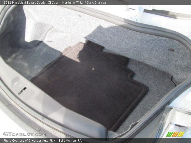 Northstar White / Dark Charcoal 2012 Mitsubishi Eclipse Spyder GS Sport