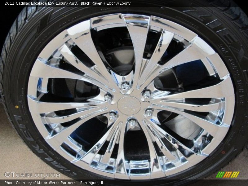 Custom Wheels of 2012 Escalade ESV Luxury AWD
