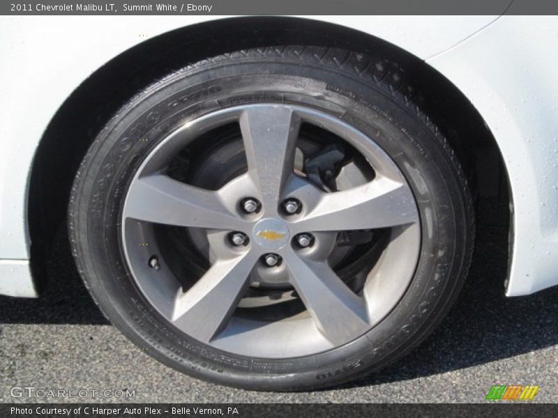 Summit White / Ebony 2011 Chevrolet Malibu LT