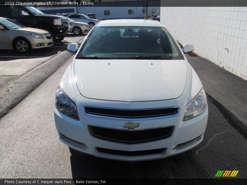 Summit White / Ebony 2011 Chevrolet Malibu LT