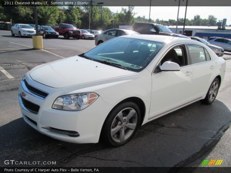 Summit White / Ebony 2011 Chevrolet Malibu LT