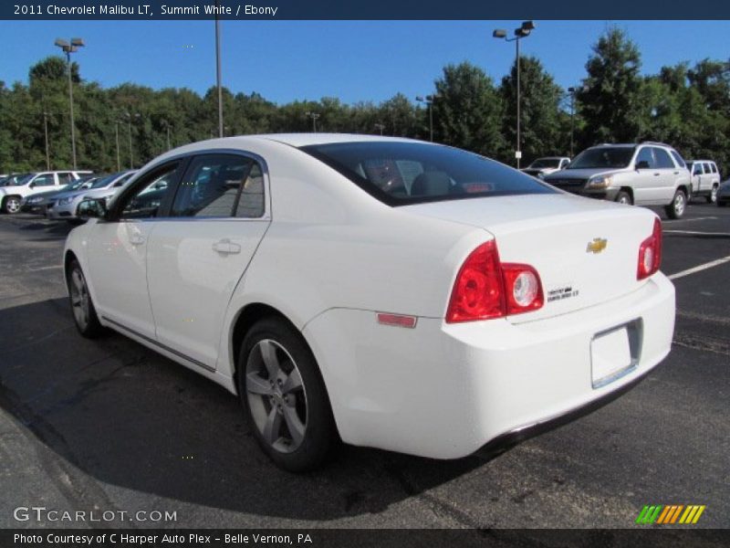 Summit White / Ebony 2011 Chevrolet Malibu LT