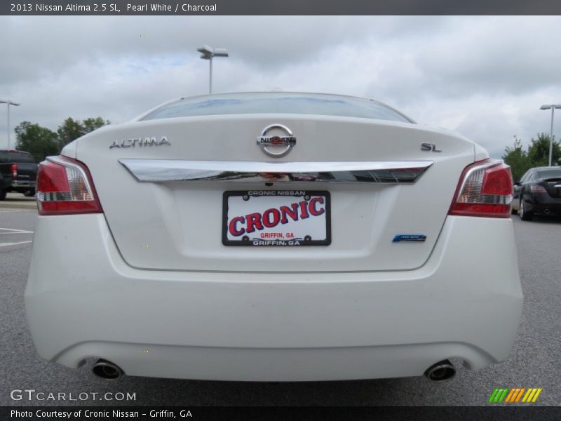 Pearl White / Charcoal 2013 Nissan Altima 2.5 SL