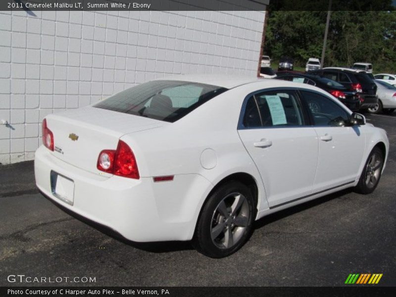 Summit White / Ebony 2011 Chevrolet Malibu LT