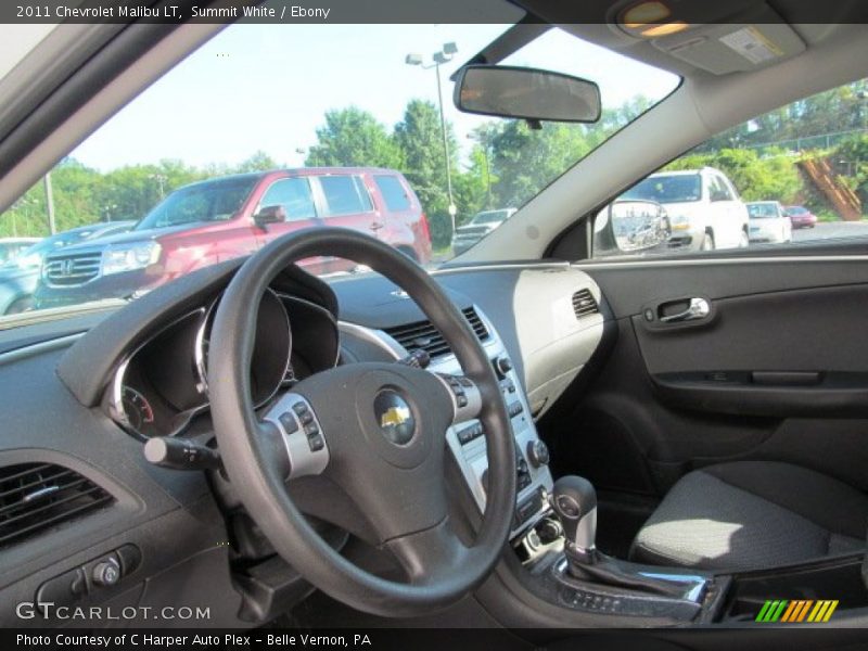 Summit White / Ebony 2011 Chevrolet Malibu LT