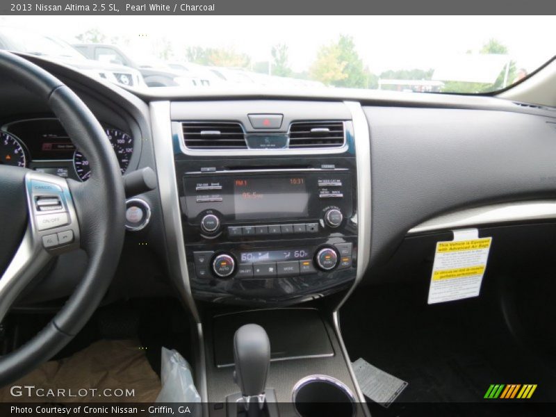 Pearl White / Charcoal 2013 Nissan Altima 2.5 SL