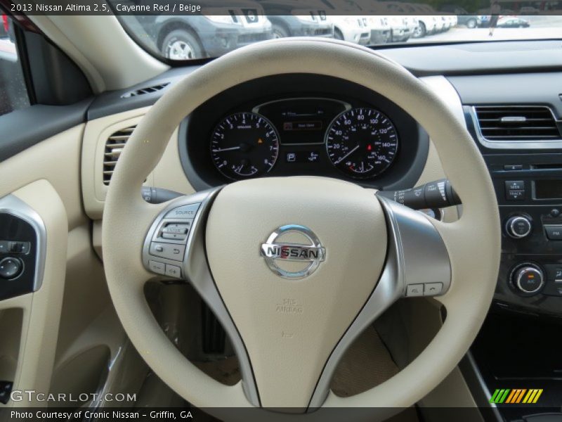 Cayenne Red / Beige 2013 Nissan Altima 2.5