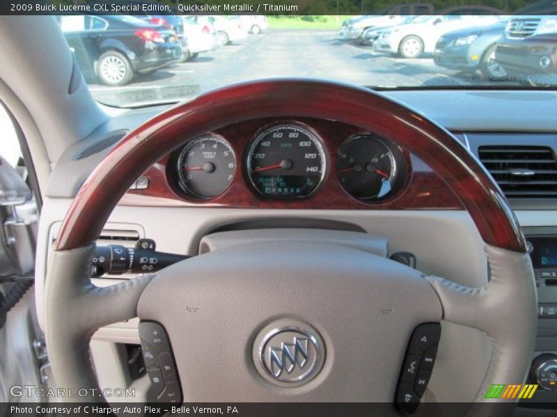 Quicksilver Metallic / Titanium 2009 Buick Lucerne CXL Special Edition