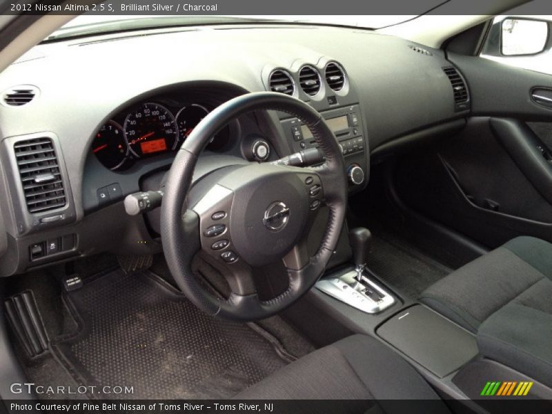 Brilliant Silver / Charcoal 2012 Nissan Altima 2.5 S