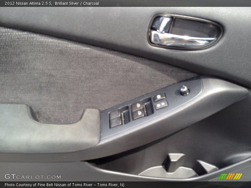 Brilliant Silver / Charcoal 2012 Nissan Altima 2.5 S