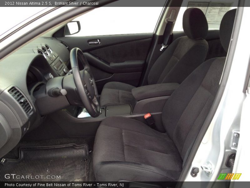 Brilliant Silver / Charcoal 2012 Nissan Altima 2.5 S