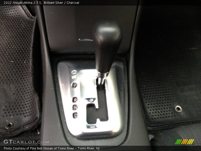 Brilliant Silver / Charcoal 2012 Nissan Altima 2.5 S