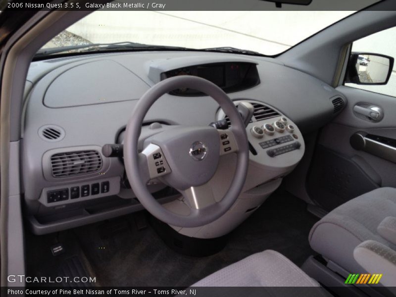 Galaxy Black Metallic / Gray 2006 Nissan Quest 3.5 S