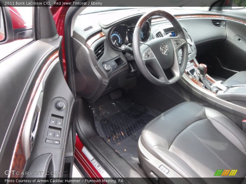 Red Jewel Tintcoat / Ebony 2011 Buick LaCrosse CXS